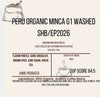 Peru Organic Minca G1 Washed SHB/EP2026