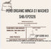 Peru Organic Minca G1 Washed SHB/EP2026